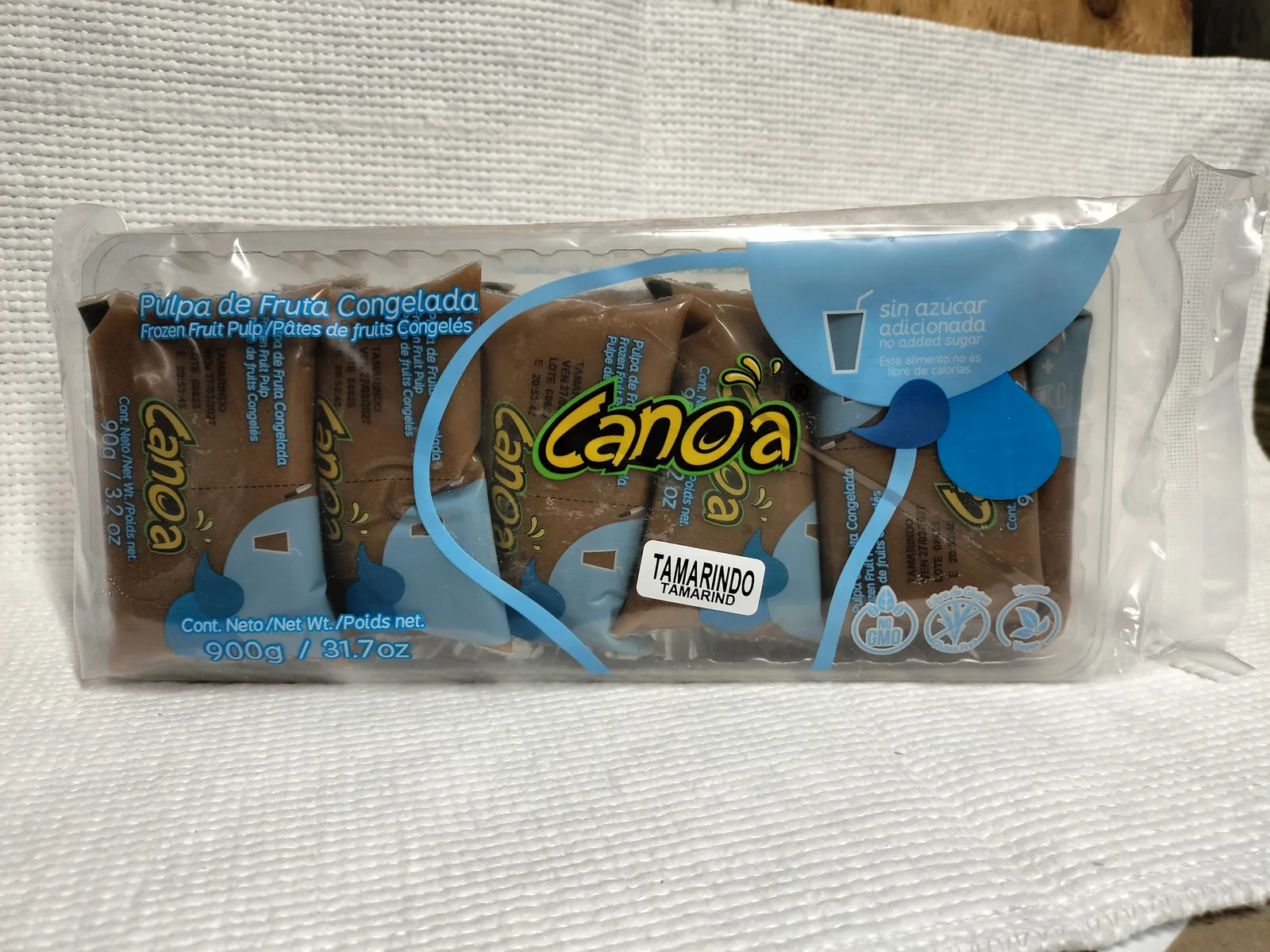 Presentación Canoa sabor Tamarindo